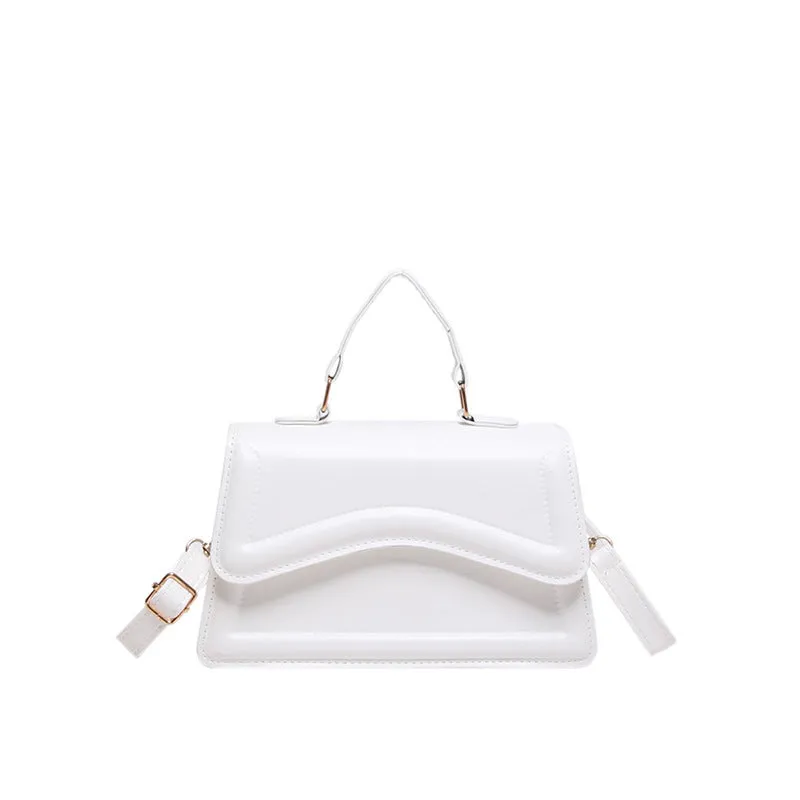 Colorful Shoulder Messenger Bag Stylish Good Texture Solid Color Women's
