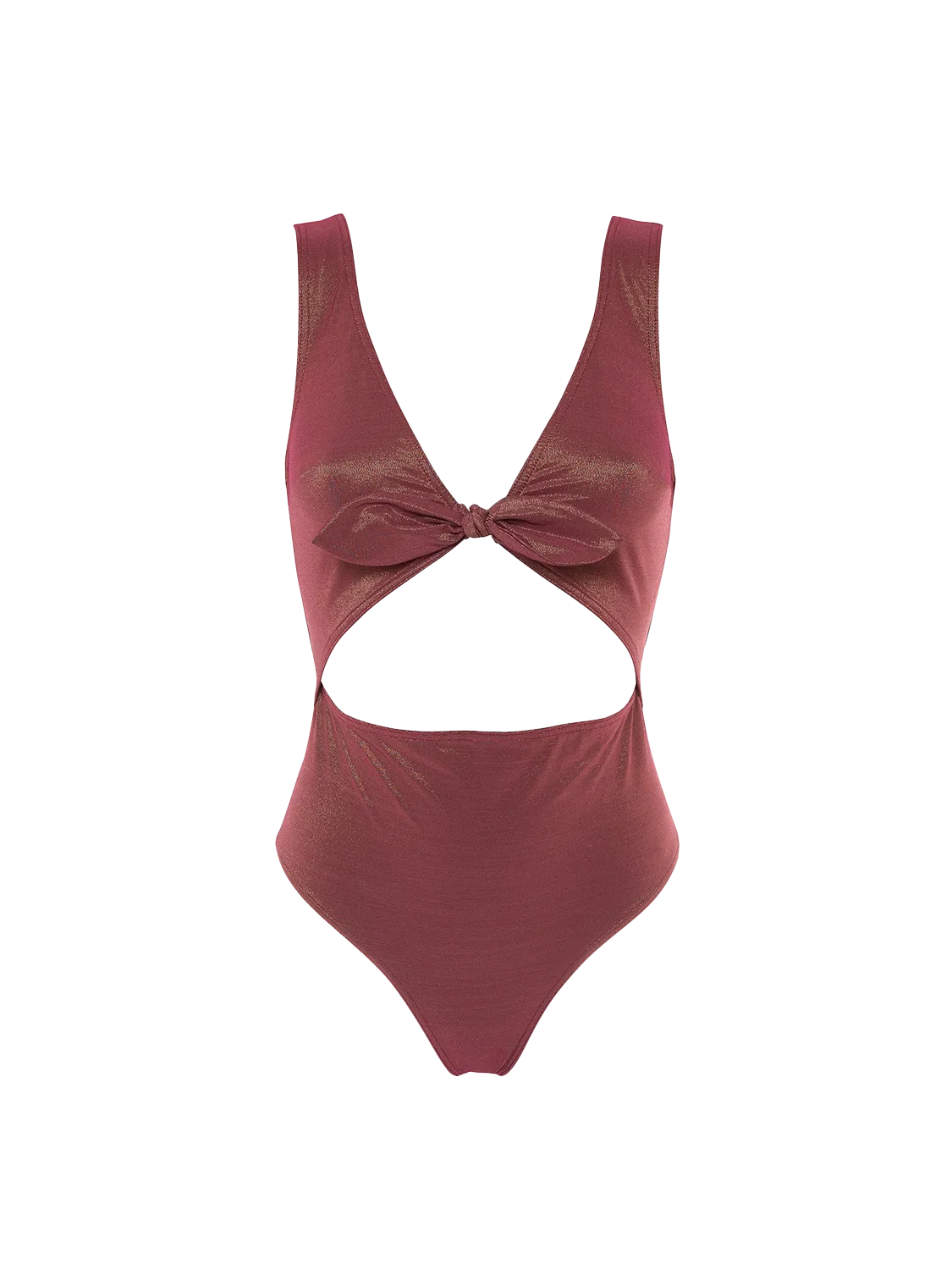 Daphn Wireless One-Piece - Lurex Dark Purple