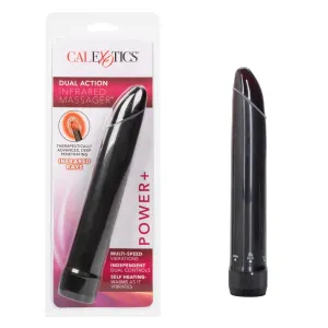 Dual Action Infra Red Massager - Multi Speed Black