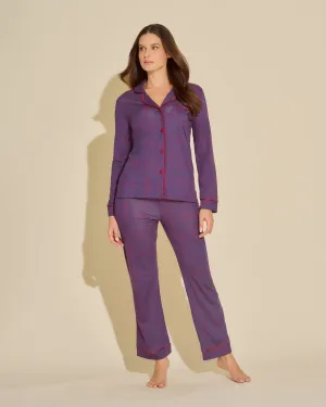 Ensemble Pyjama Haut  Manches Longues Et Pantalon