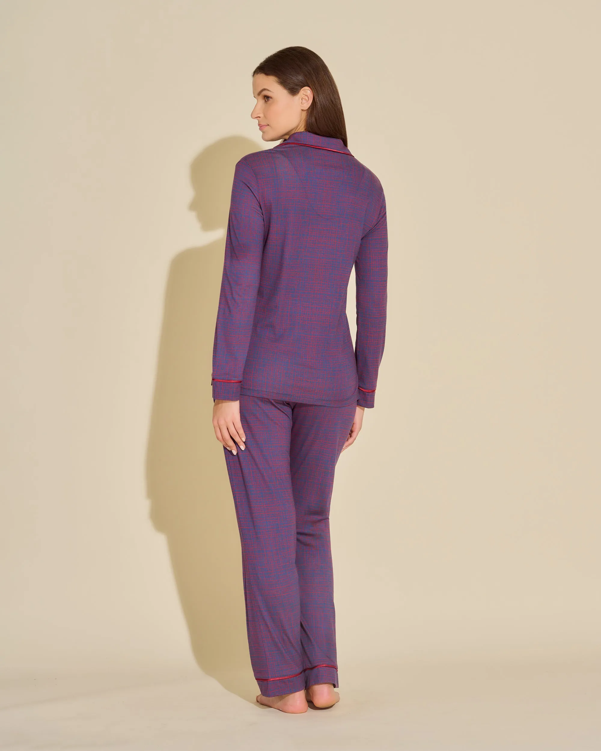 Ensemble Pyjama Haut  Manches Longues Et Pantalon