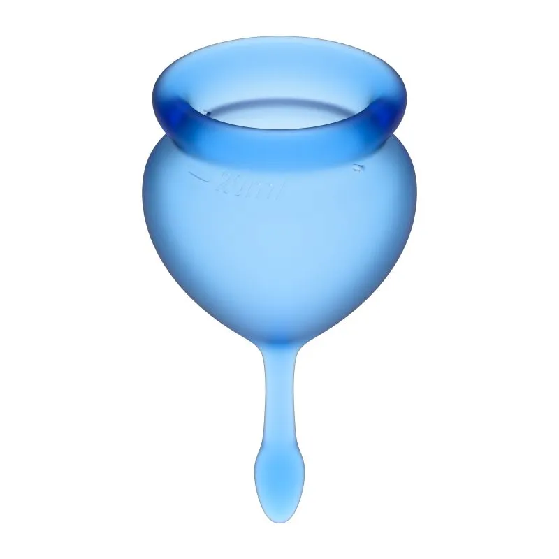 Feel Good Menstrual Cup  Dark Blue 2pcs