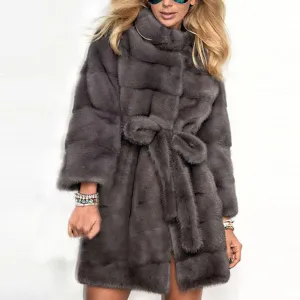 Fleece Faux Fur Jacket Coat Winter Women Overcoat 2019 Warm Fluffy Plush Plus Size Teddy Coats Elegant Streetwear Outwear 4XL