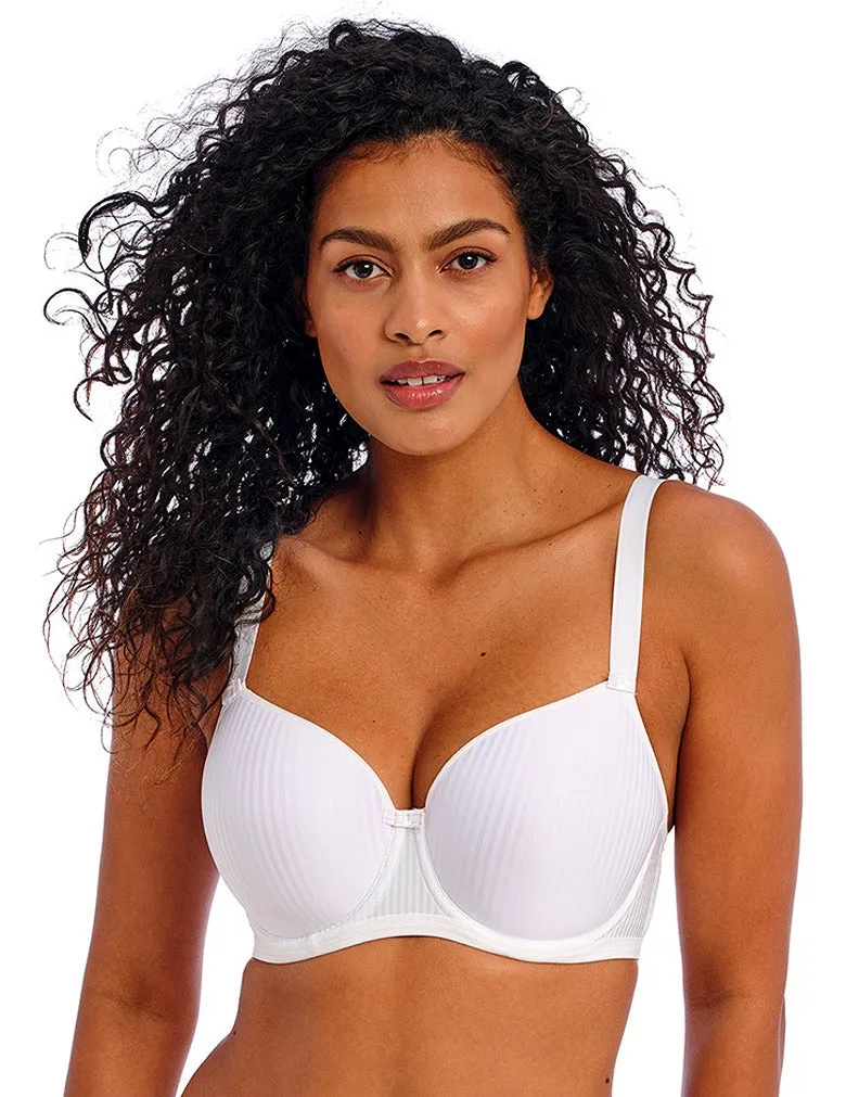 Freya Idol AA1050 White Underwire Molded Balconette Bra