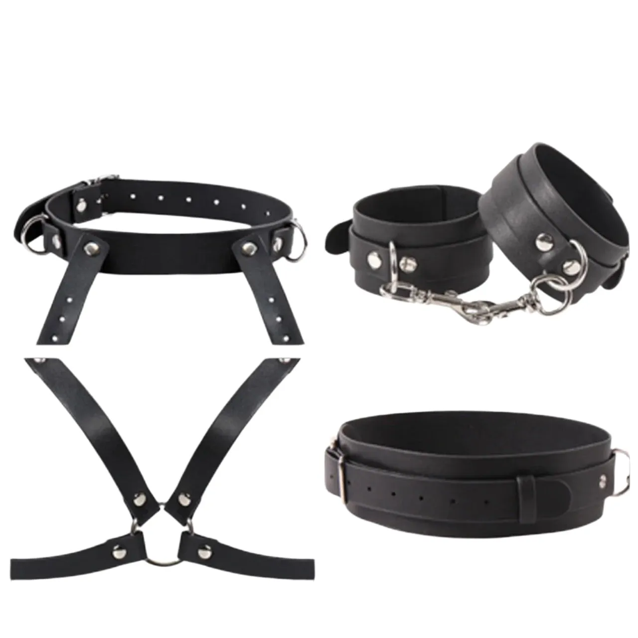 Full Body BDSM Bondage Restraint Harness  Adjustable Kit