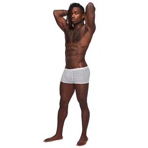 Male Power Sneak Peek Mini Short White Small