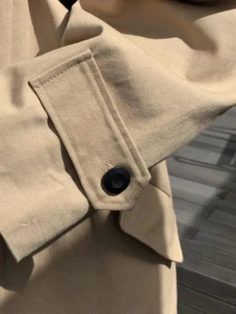 Men's Long Oversized Overcoat