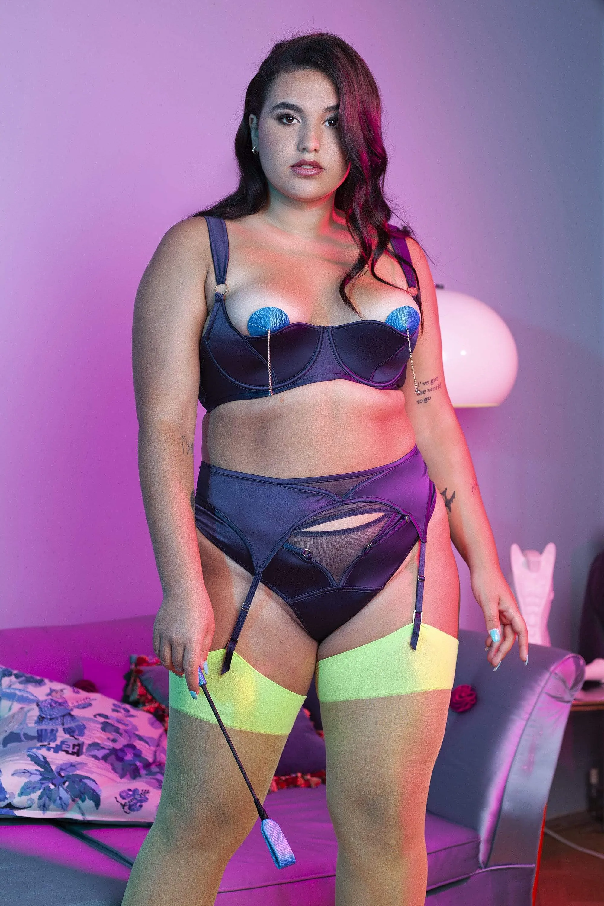 Philly Tulip Suspender Belt