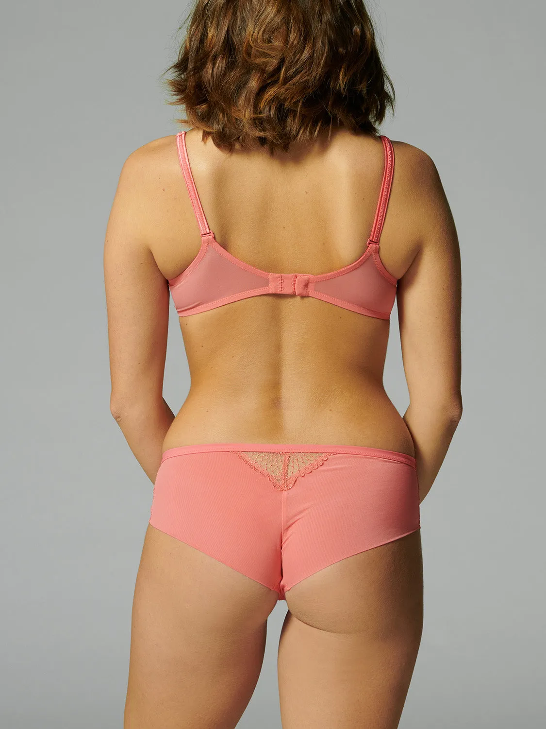 Reflet Boyshort - Papaya