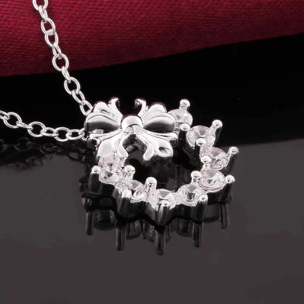 silver plated Chain furit star Necklaces Pendants Men jewelry 659 ELY
