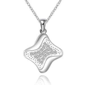 silver plated Chain like star or not Necklaces Pendants Men jewelry 625 ELY
