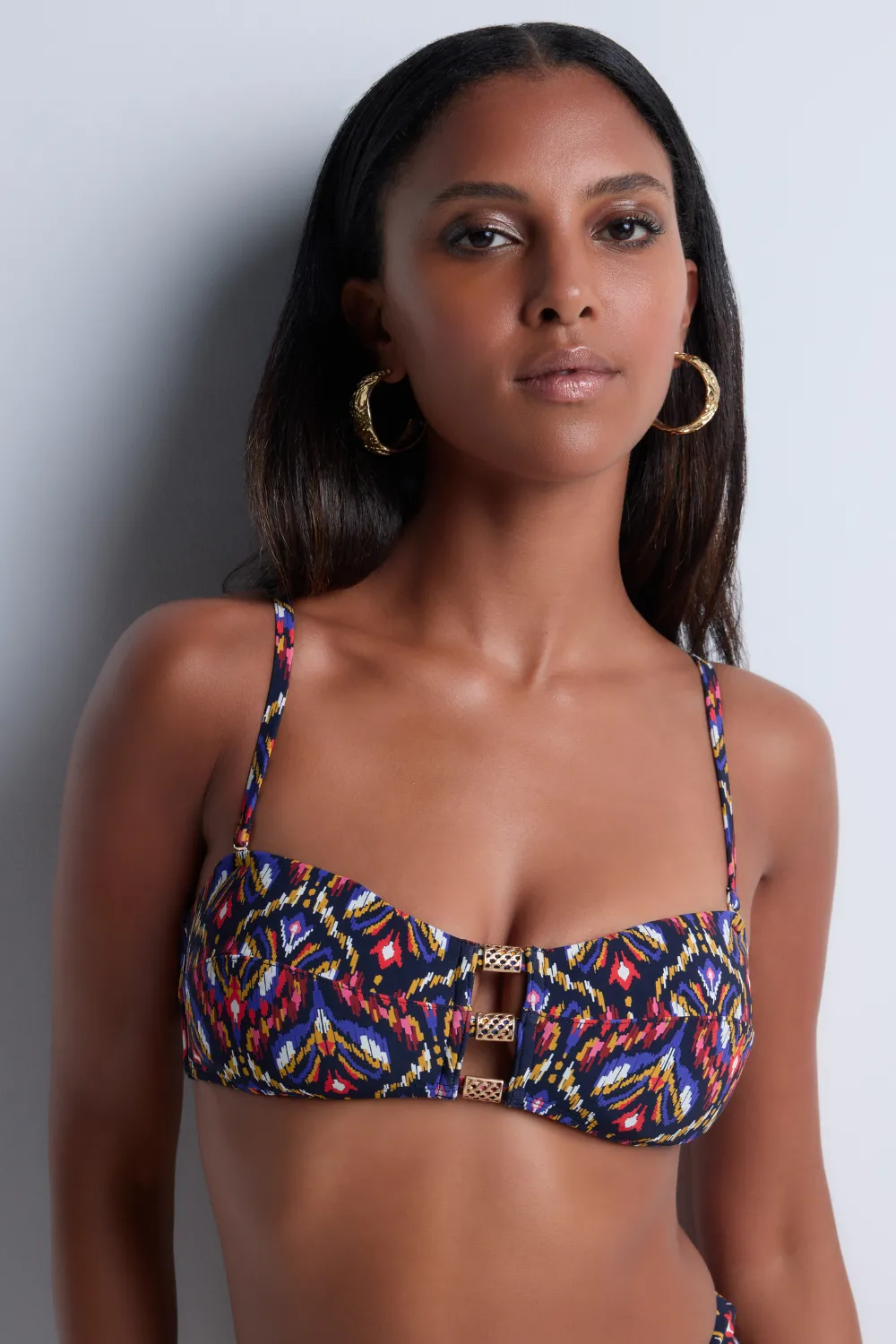Sunkissed Allure Bandeau Bikini Top